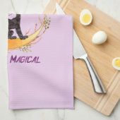 Black Cat - Je bent magisch Theedoek (Quarter Fold)