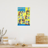 Black Cat Judo Tricks Poster (Keuken)