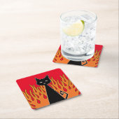 +{ Black Cat}+ Kartonnen Onderzetters (Insitu)