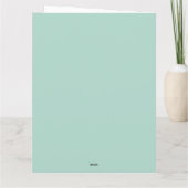 Black Cat Kat Verjaardag Black Cat Kaart (Achterkant)