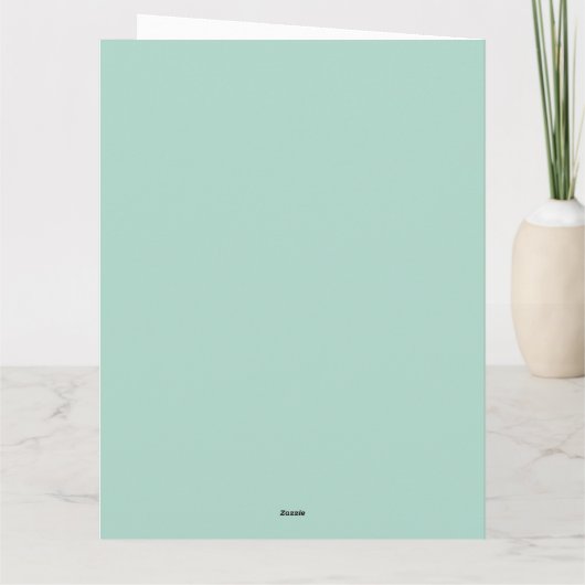 Black Cat Kat Verjaardag Black Cat Kaart (Achterkant)