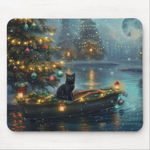 Black Cat kerstvakantie Muismat