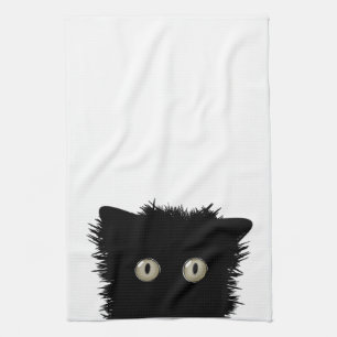 Black Cat Kitchen Towel Theedoek