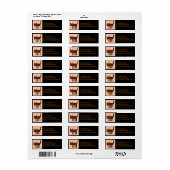 BLACK CAT KNIT Retouradres Labels III (Full Sheet)