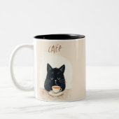 Black Cat koffiepauze Mok (Links)