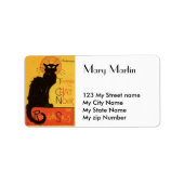 Black Cat Label, Etiket (Voorkant)