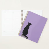 Black Cat Lila Planner (Display)
