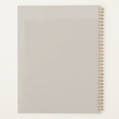 Black Cat Lila Planner (Achterkant)