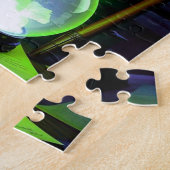 Black cat lingers in witch's Lair Legpuzzel (Zijkant)