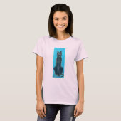 Black Cat look T-shirt (Voorkant volledig)