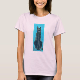 Black Cat look T-shirt