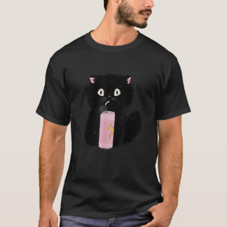 Black Cat Lover Cute Funny Kawaii Kitten Perfect C T-shirt