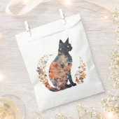 Black Cat Lover Kostuum Bloemen Scary Hallow Bedankzakje (Geknipt)