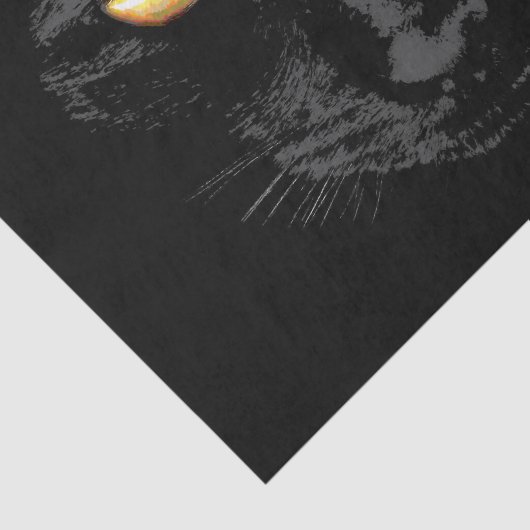 Black Cat Magic grappig aanpasbaar Tissuepapier (Detail)