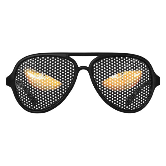 Black Cat Magic grappig Aviator Zonnebril (Voorkant)