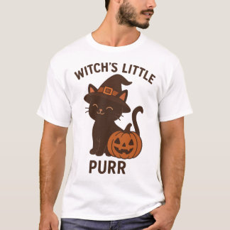Black Cat Magic – Het kleine heksentje Spint T-shirt