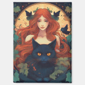 Black Cat Magic Magneet (Voorkant)