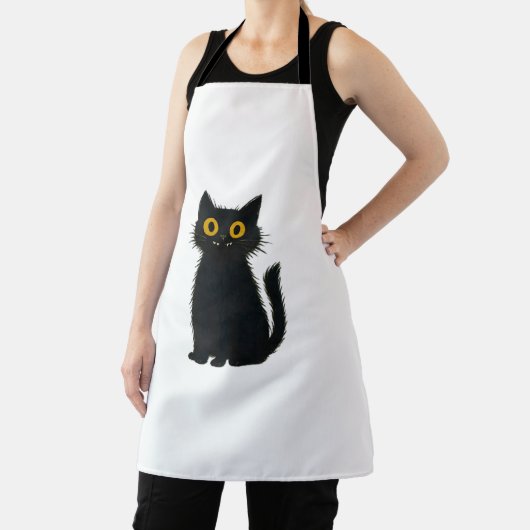 Black Cat Magic – Schattigee Halloween & Mystic Ca Schort (Insitu)