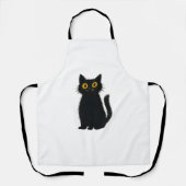 Black Cat Magic – Schattigee Halloween & Mystic Ca Schort (Voorkant)