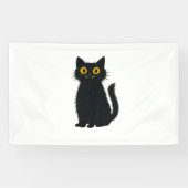 Black Cat Magic – Schattigee Halloween & Mystic Ca Spandoek (Horizontaal)