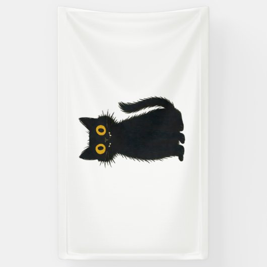 Black Cat Magic – Schattigee Halloween & Mystic Ca Spandoek (Verticaal)