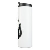 Black Cat Magic – Schattigee Halloween & Mystic Ca Thermosbeker (Geroteerd rechts)