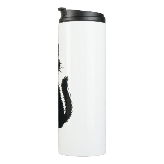 Black Cat Magic – Schattigee Halloween & Mystic Ca Thermosbeker (Geroteerd rechts)