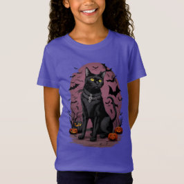 Black Cat Magic voor Halloween T-shirt