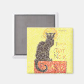 Black Cat Magneet (Voorkant / Achterkant)