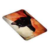 Black Cat Magnet Magneet (Rechterzijde)