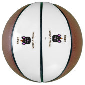 Black Cat Meow-A-Ween Basketbal (Verticaal)