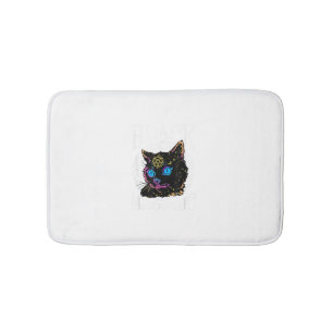 Black Cat Meowgic, Halloween Witch, Witchcraft Pen Badmat