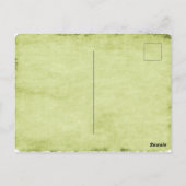 Black Cat Merry kerst Briefkaart (Achterkant)