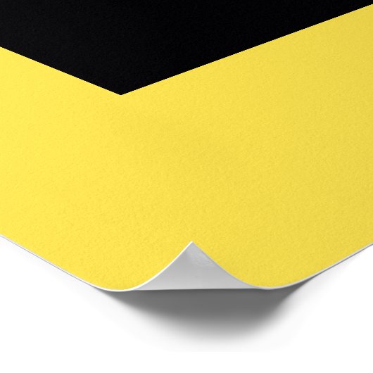 Black Cat met Trumpet Poster (Hoek)