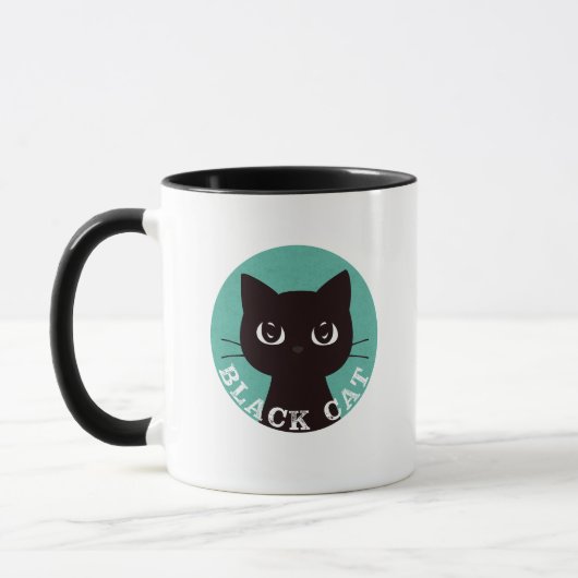 BLACK CAT | Minimalist Modern Pop Black Cat Mok (Links)