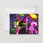 Black Cat misty Notitiekaartje (Voorkant)