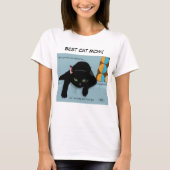 Black Cat Moederdag T-shirt (Voorkant)