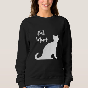 Black Cat Mom trui voor vrouwen