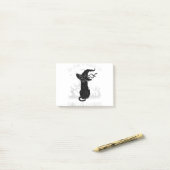 Black Cat Moon Funny Halloween Costume Bunch of Ho Post-it® Notes (Op bureau)