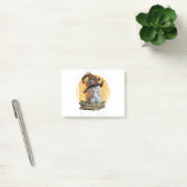 Black Cat Moon Funny Halloween Costume Bunch of Ho Post-it® Notes (Kantoor)
