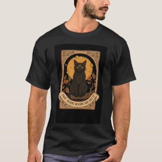 Black Cat Moon T-Shirt – Het basis T-shirt voor he
