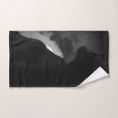 Black Cat Moonlight Silhouette Bad Handdoek (Handdoek)