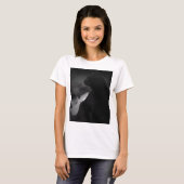 Black Cat Moonlight Silhouette T-shirt (Voorkant volledig)