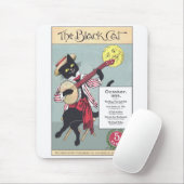 Black Cat Mousepad Muismat (Met muis)