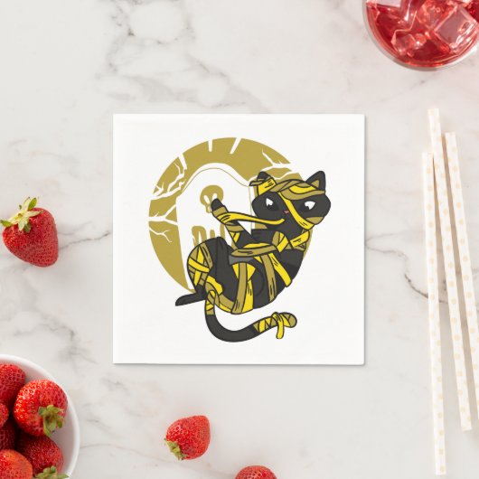 Black Cat Mummy Servet (Insitu)