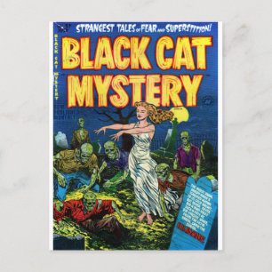 Black Cat Mystery 1 Briefkaart