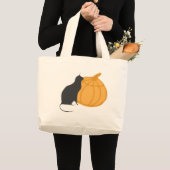 Black Cat "n Pumpkin Tas (Voorkant (product))