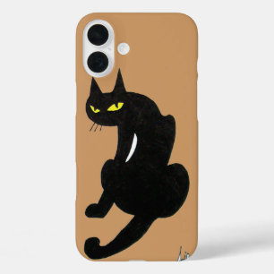 BLACK CAT NINJA iPhone 16 PLUS HOESJE