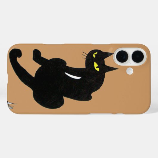 BLACK CAT NINJA Case-Mate iPhone CASE (Achterkant (horizontaal))