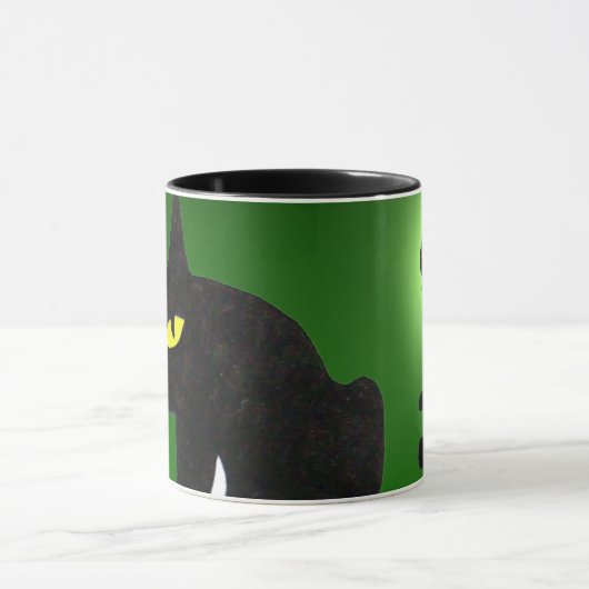 BLACK CAT NINJA Green Mok (Midden)